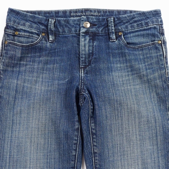 Banana Republic Jeans Classic Straight Leg Cotton with Stretch Women 31 x 32 - Picture 4 of 8